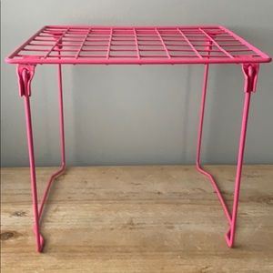 foldable locker shelf